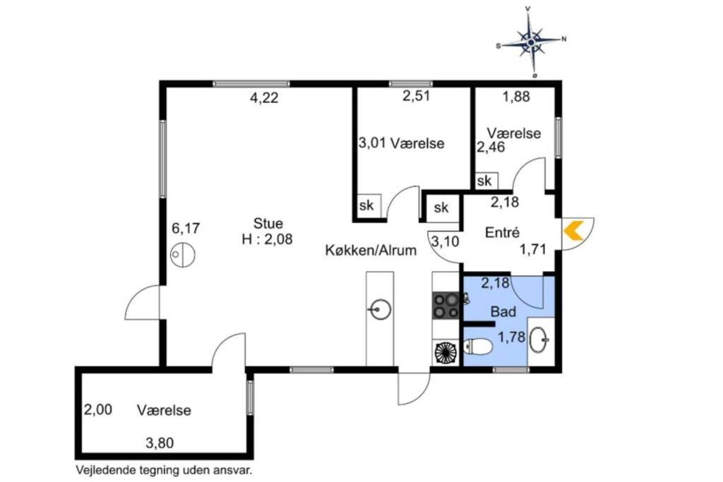 Beautiful And Amazing View - 3 Bedroom Cottage Vinderup Bagian luar foto